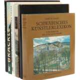 Konvolut Kunstbücher Gert K. Nagel, Schwäbisches Künstlerlex… - фото 1