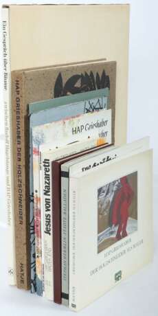 12 Bücher | HAP Grieshaber Margarete Hannsmann, Spuren, Recl… - photo 2