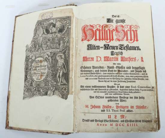 Biblia Das ist: Die gantze Heilige Schrifft Alten und Neuen… - фото 2