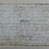 Urkunde mit Siegel dat. 1698, ''Von Gottes Gnaden Wir Eberha… - photo 2