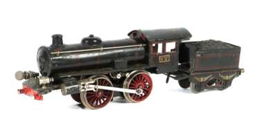 Schlepptender-Lok Märklin, R65/13041, Spur 1, 20V, schwarz…