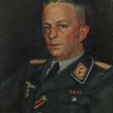 Maler des 20. Jhr. ''Soldat in Uniform'', Portrait eines Gen… - Foto 1