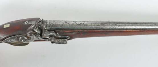Steinschlosspistole um 1800, glatter Lauf (wohl indo-persisc… - фото 3