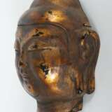 Buddhakopf als Lackarbeit 1. Hälfte 20. Jh., wohl China, als… - Foto 2