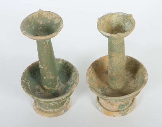 Leuchterpaar China, um 1820, aus der Nagel-Auktion ''Tek Sin… - photo 2