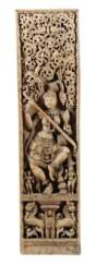 Figurenpaneel mit weiblicher Gottheit Indien, 19./20. Jh., H…