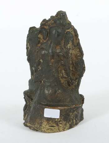 Shiva auf Lotussockel 16./17. Jh., wohl Indonesien, Bronze,… - фото 2