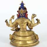 Bodhisattva Avalokiteshvara Tibet, 19. Jh., Bronze vergoldet… - photo 3