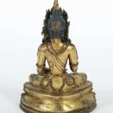 Bodhisattva Vajradhara Tibet, 17./18. Jh., Bronze vergoldet,… - Foto 3