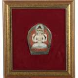 Bodhisattva Avalokitesvara Tibet, wohl 14. Jh., Gipsrelief,… - фото 1