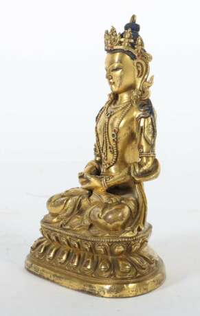 Buddha Amityus Guan Yin Bodhisattva 19. Jh., sinotibetisch,… - фото 2