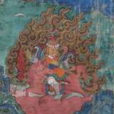 Mandala Thangka Tibet, 19./20. Jh., schönes Kolorit, HxB: ca… - Foto 6