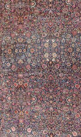 Mille Fleurs-Teppich Persien, Kerman?, um 1930, Wolle auf Ba… - фото 2