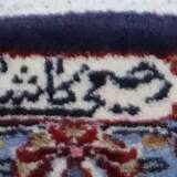 Signierter Medaillonteppich Persien, Wolle auf Baumwolle, si… - Foto 3