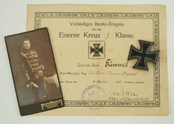 Nachlass eines Gefreiten des Kavallerie MG Zug des Leib-Garde-Husaren-Regiment.