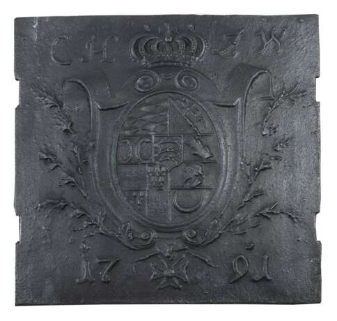 Ofenplatte mit dem Wappen des Herzogs zu Württemberg, dat. 1… - photo 1