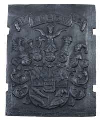 Ofenplatte mit dem Wappen des Herzogs zu Württemberg, dat. 1…