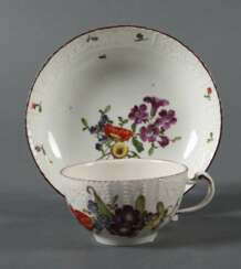 Tasse mit Unterer Herzoglich Aechte Porcelain Fabrique, Ludw…