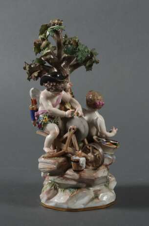 ''Amoretten am Schleifstein'' E: 1772-74, A: Meissen, 1850-1… - Foto 1