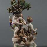 ''Amoretten am Schleifstein'' E: 1772-74, A: Meissen, 1850-1… - photo 1