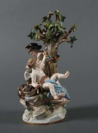 ''Amoretten am Schleifstein'' E: 1772-74, A: Meissen, 1850-1… - Foto 2