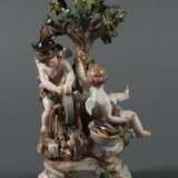 ''Amoretten am Schleifstein'' E: 1772-74, A: Meissen, 1850-1… - photo 3