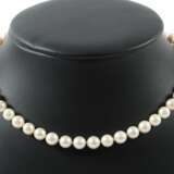 Matinee-Perlenkette Weißgold 585, Akoyazuchtperlenkette (D:… - photo 1