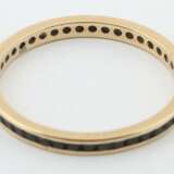 Memory-Ring modern, Gelbgold 750, ca. 2,12 g, umgehend mit S… - Foto 2