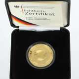 Erste deutsche 100 Euro-Goldmünze 2002, Feingold 999,9, ca.… - Foto 3
