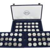 Sammlung von 54 ECU-Münzen 1990er Jahre, hoher Silberanteil,… - Foto 1