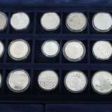 Sammlung von 54 ECU-Münzen 1990er Jahre, hoher Silberanteil,… - Foto 4