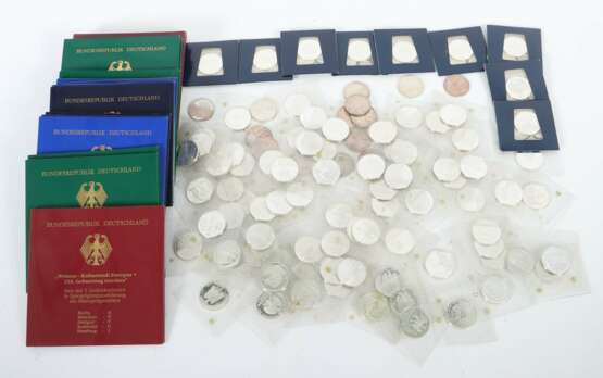 Umfangreiche Sammlung 10 DM-Münzen Deutschland, 1972 & 1997-… - Foto 1