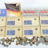 Sammlung deutscher Münzen 1950-2001, best. aus: 46x 10-tlg.… - Foto 1