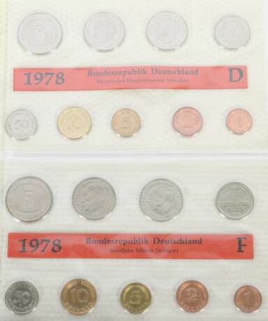 Sammlung DM-Münzen best. aus: 25x 10 DM-Silbermünzen, 20 DM-… - photo 3