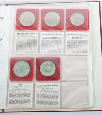 Sammlung DDR-Münzen 32 Münzen, verschiedene Nominale: 5/10/2… - Foto 6