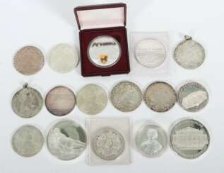 Konvolut Münzen & Medaillen Silber, ca. 520 g (mit Tütchen &…