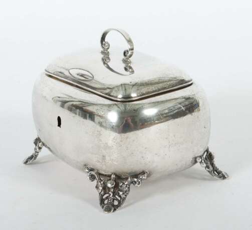 Zuckerdose Wien, 1872-1922, Silber 800, ca. 320 g, gebauchte… - photo 2