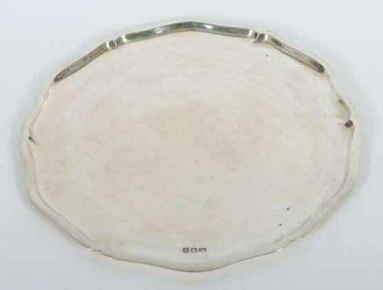 Tablett Wilkens & Söhne, Bremen, Silber 925, ca. 1.900 g, vo… - фото 1