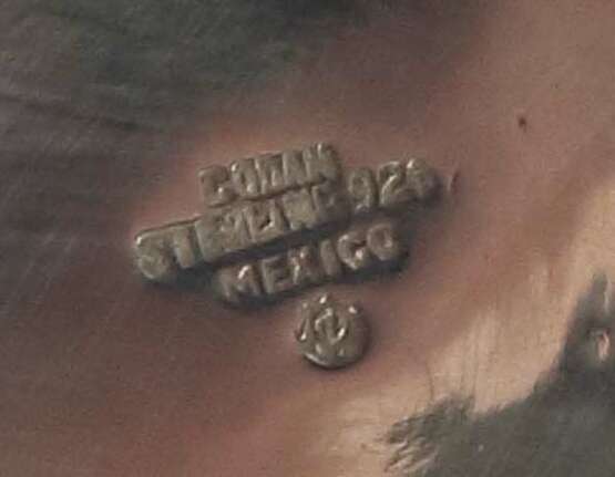 Wasserkanne Mexiko, 20. Jh., Sterlingsilber, ca. 790 g, rund… - фото 3
