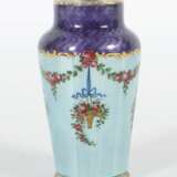 Feine Emaille-Vase wohl Skandinavien, 1901-21, Sterlingsilbe… - Foto 1