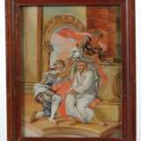 Hinterglasbild Verspottung Jesu 18. Jh., wohl Oberammergau,… - фото 2