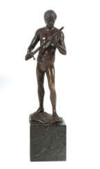 Bildhauer des 19./20. Jh ''Schwertkämpfer, Bronze, vollplast…