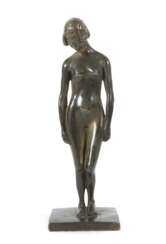Bildhauer des 19./20. Jh. ''Damenakt'', Silber 900, vollplas…