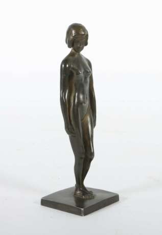 Bildhauer des 19./20. Jh. ''Damenakt'', Silber 900, vollplas… - photo 2