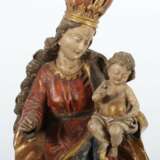 Bildschnitzer des 19./20. Jh. ''Madonna mit Kind'', Holz ges… - photo 2