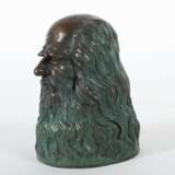 Künstler des 20./21. Jh. ''Leonardo da Vinci'', Bronze patin… - photo 2