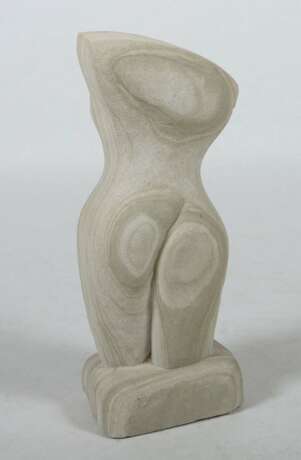 Bildhauer des 20. Jh. ''Weiblicher Torso'', Gips, vollplasti… - фото 2