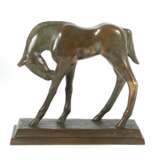 Bildhauer des 20. Jh. ''Das Pferd'', Bronze patiniert, vollp… - photo 1