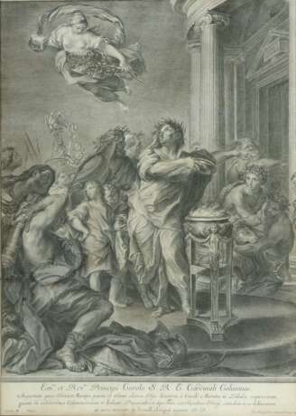 Frey, Jacob Hochdorf 1681 - 1752 Rom, war ein Schweizer Kupf… - Foto 1