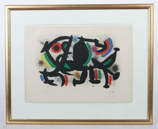 Miró, Joan Barcelona 1893 - 1983 Palma, Maler, Grafiker, Ker… - Foto 2